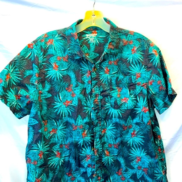 Arizona Jean Button Shirt, SZ 18-20 Husky XL, PTP 21”, Length 28”, Cotton - Picture 2 of 6